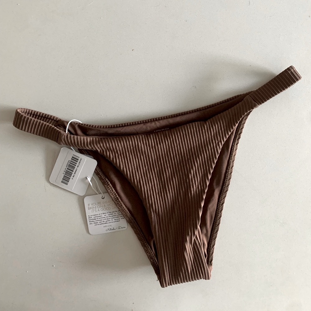 Monday Swimwear Java Bottom (Caramel, size S) NWT